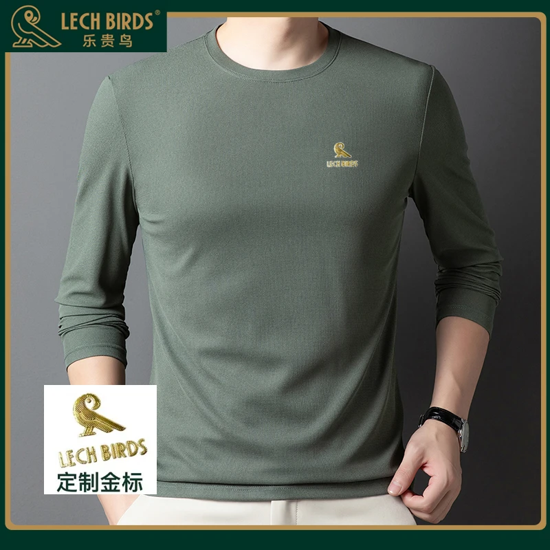 LECH BIRDS乐贵鸟新款秋冬男士时尚印花长袖圆领卫衣12901001