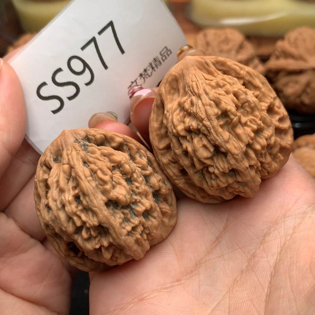 把件文玩核桃全品虎头38