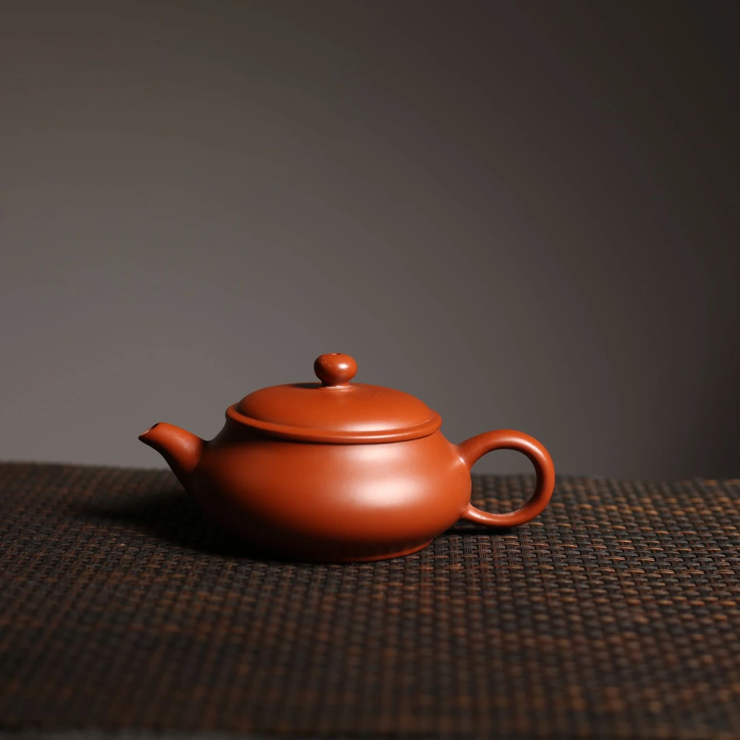 明炉壶原矿壶潮州朱泥茶壶工夫茶具家用