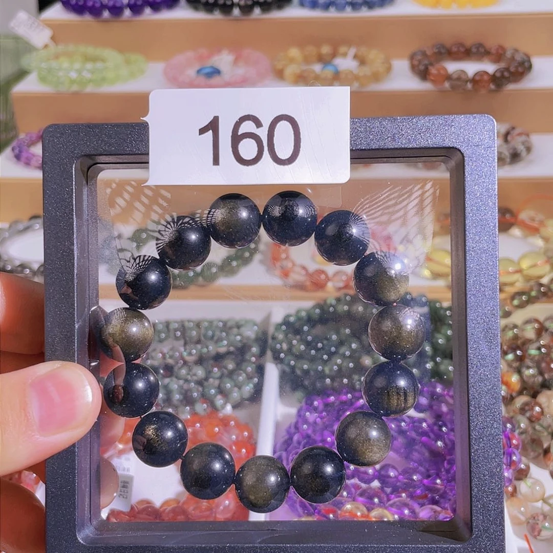 水晶手链未镶嵌渭****长金耀石