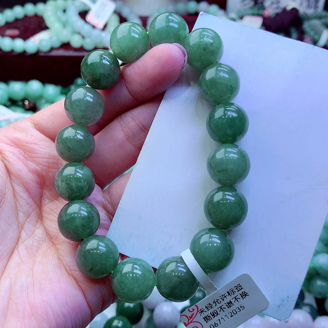 翡翠未镶嵌毛衣链