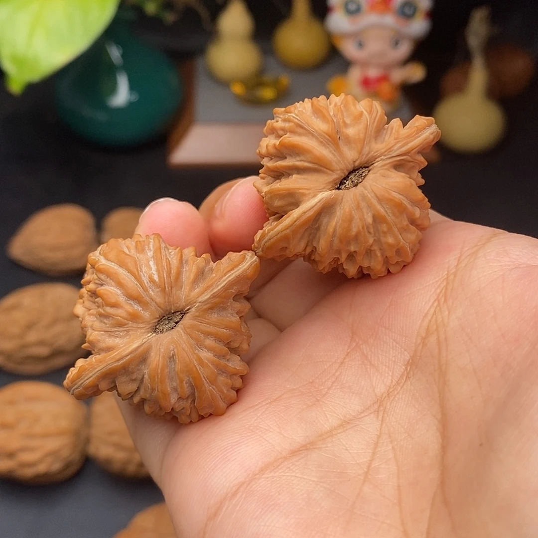 把件文玩核桃三角楼全品38