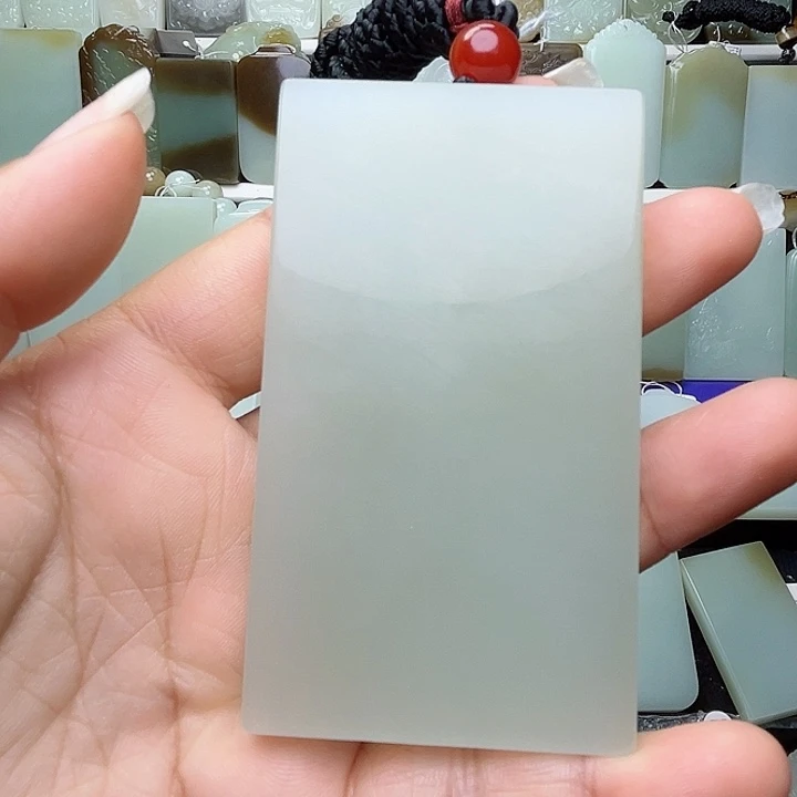 颈饰未镶嵌和田玉微***生