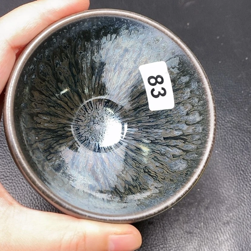 【闪购商品】茶盏原矿真建盏手工主人杯