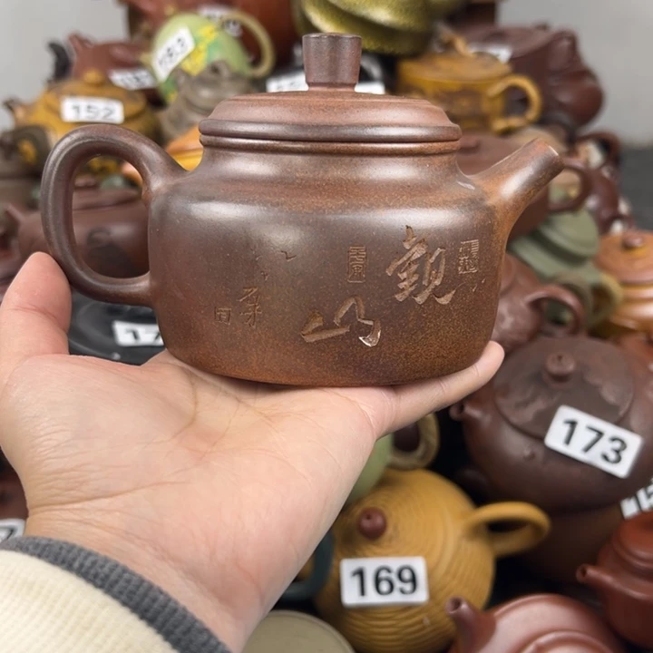 茶壶紫砂外面微裂