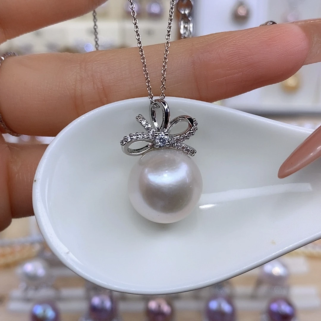 淡水珍珠颈饰合金F