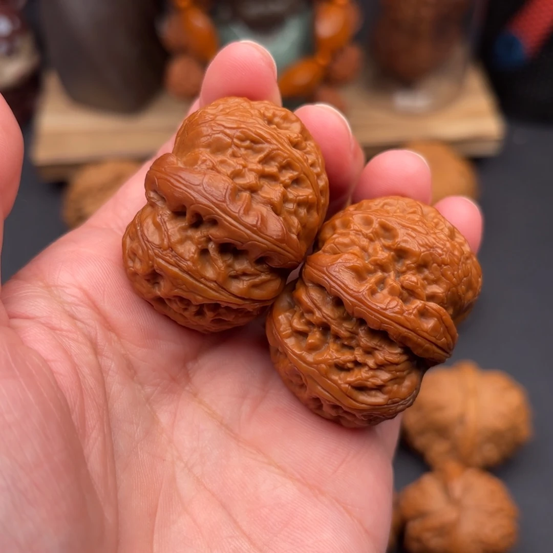 文玩核桃把件元宝42