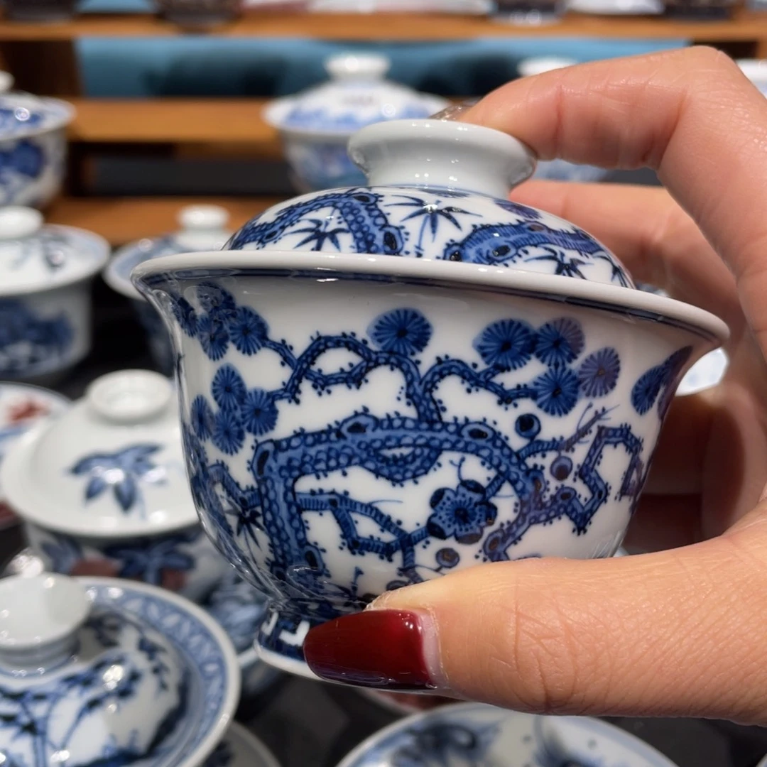 景德镇陶瓷手工手绘