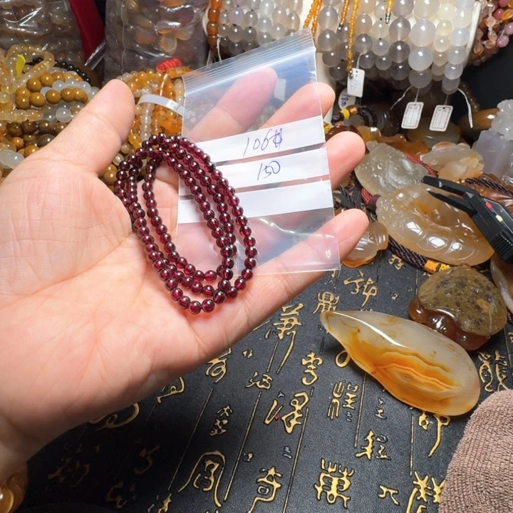 玛瑙/玉髓颈饰未镶嵌忘*蝶106