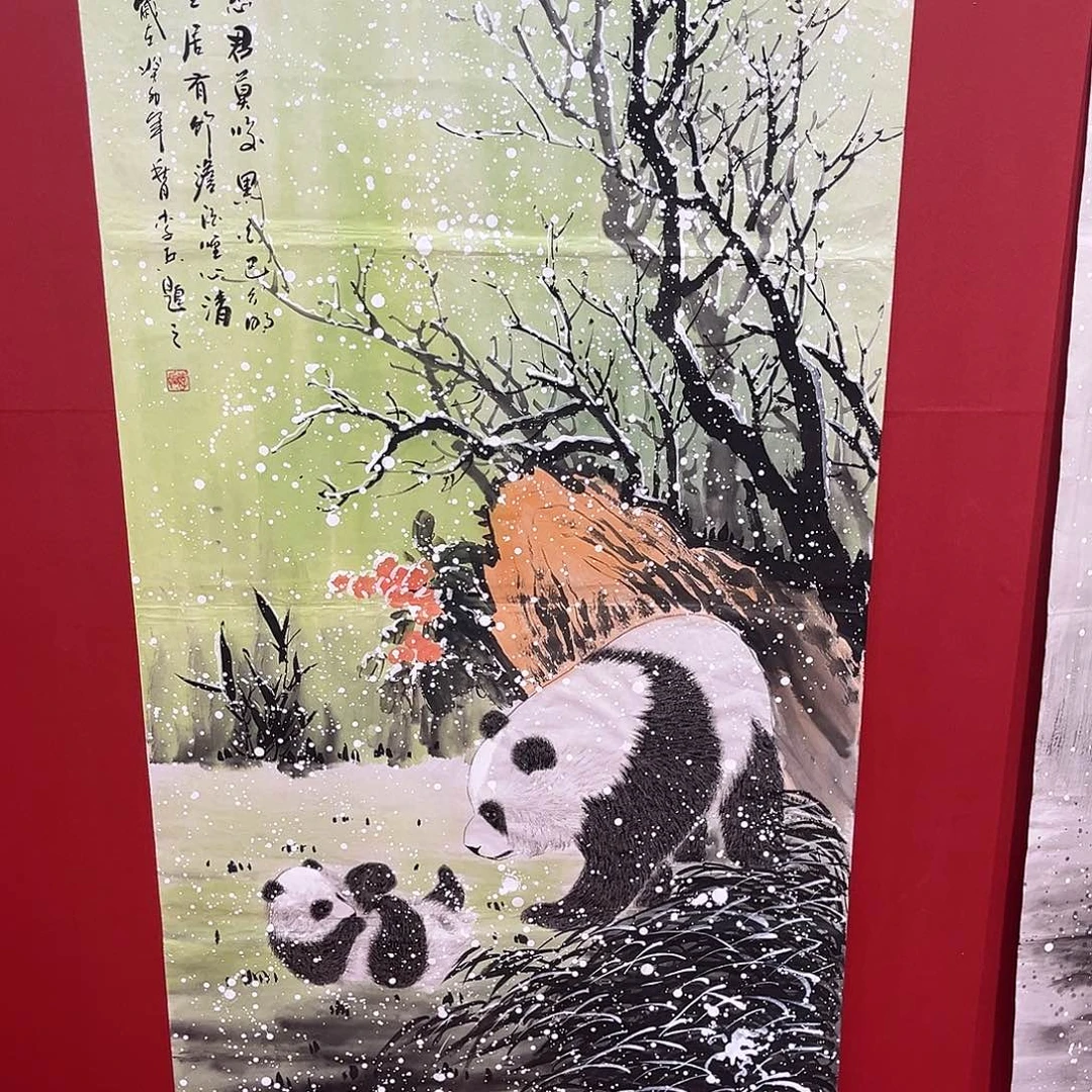 国画手绘国画作品