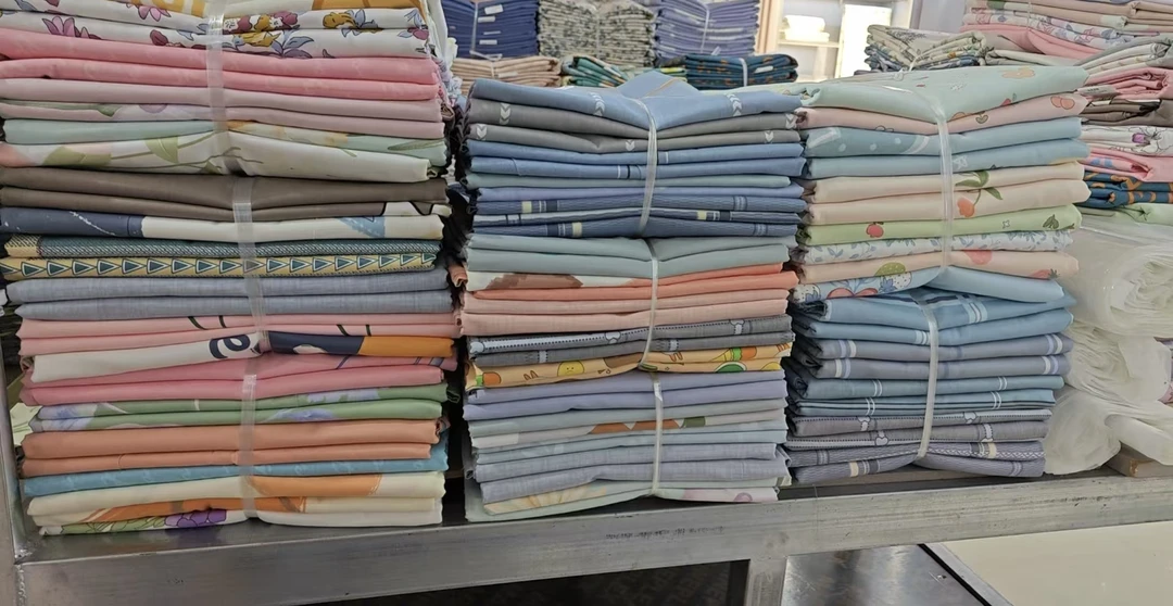 斜纹纯棉单床单实体店亲肤