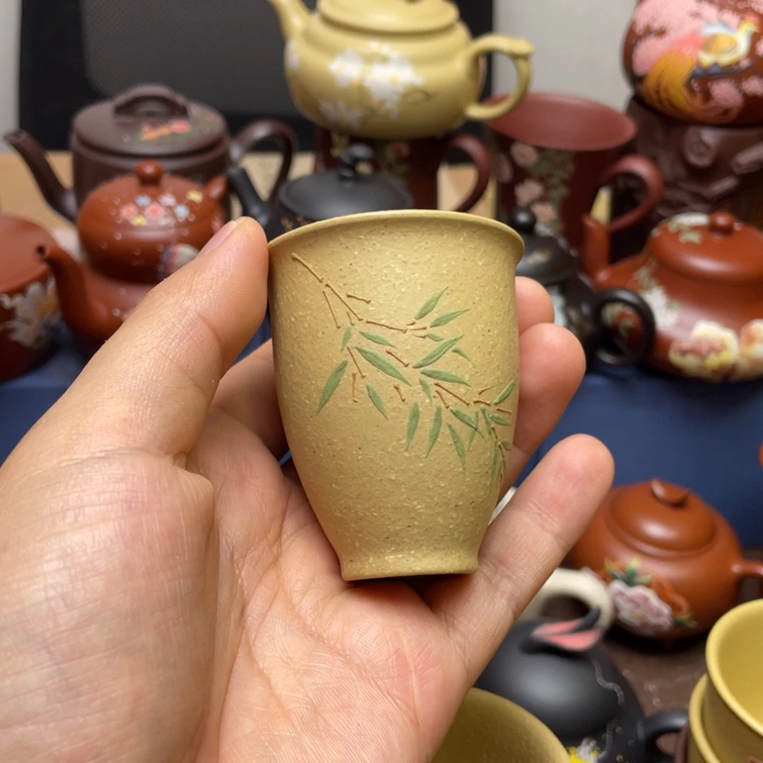 茶杯紫砂紫砂主人杯50cc