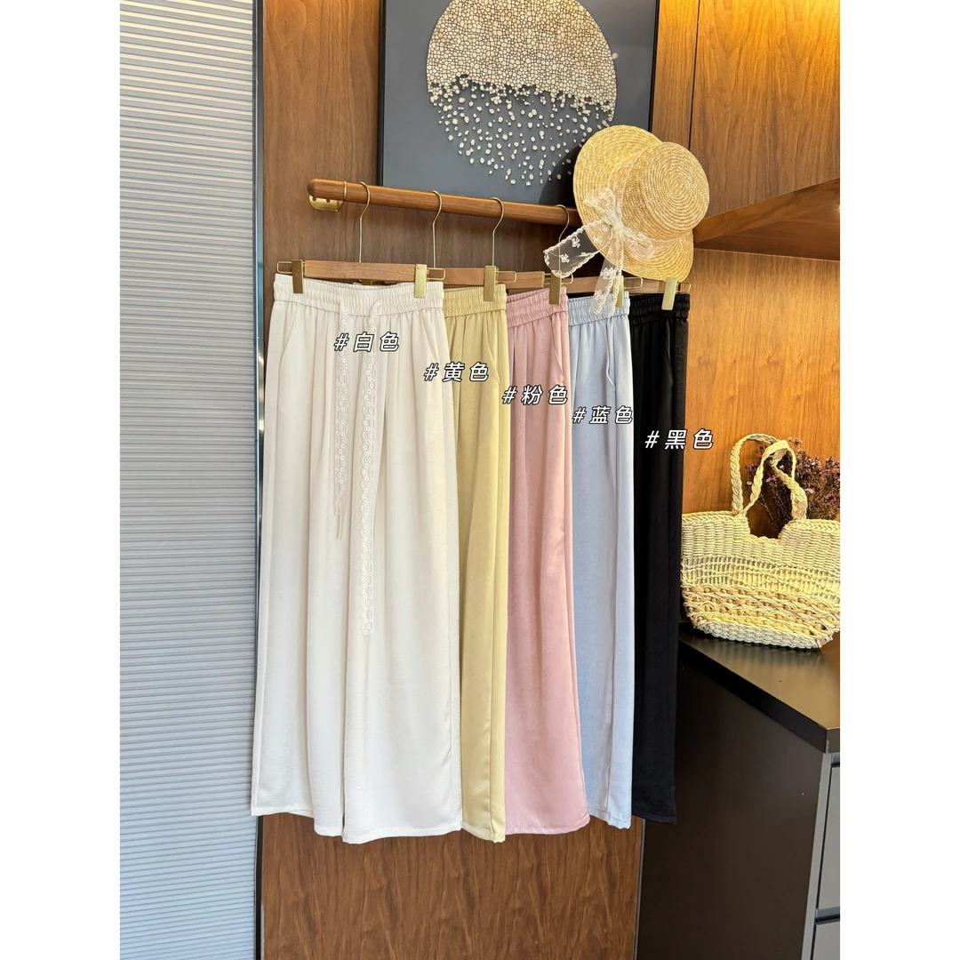 浩哥严选●心动甜布蕾C5XXK7976A夏季时尚气质显瘦百搭洋气休闲裤