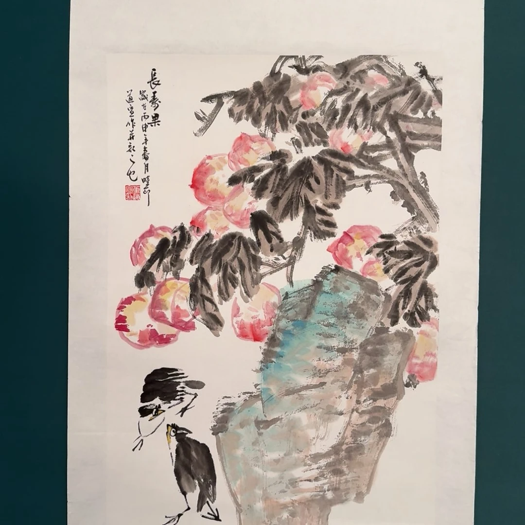 国画董老师作品画作
