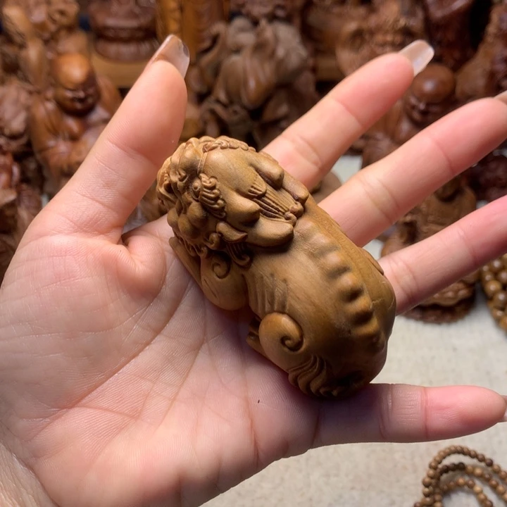 檀香木其他老山檀香手把件