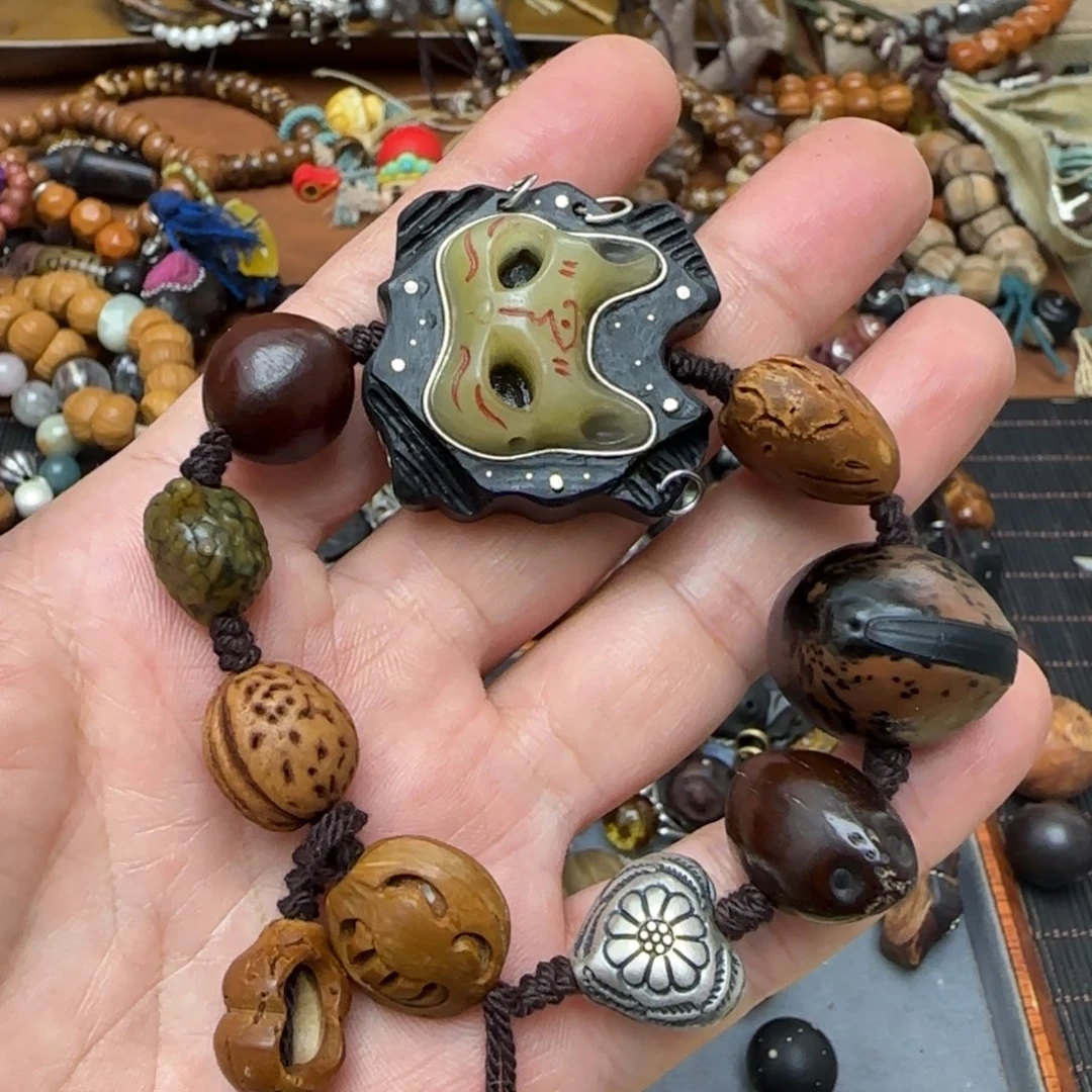 吊坠凤眼菩提手串