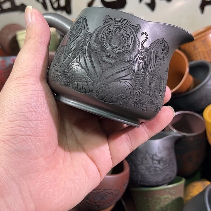 茶杯紫砂全手工紫砂主人杯