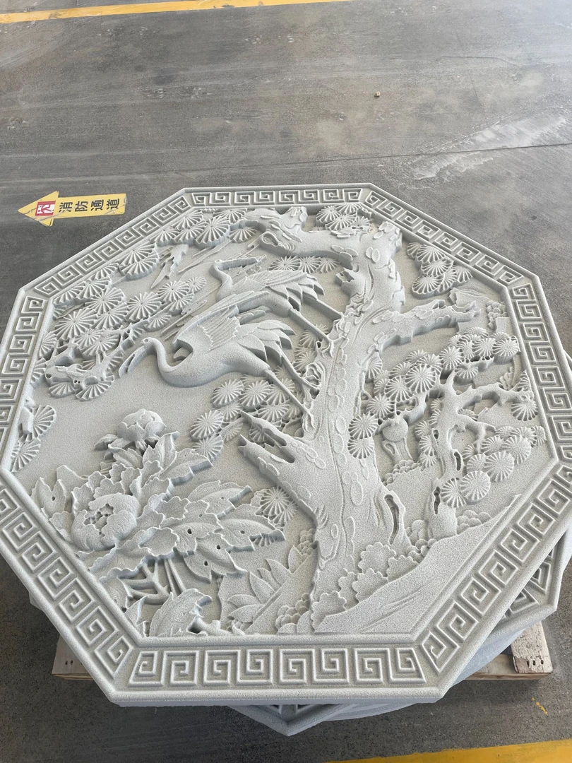 样品 尺寸600*600*50 雕刻花板农村自建房尺寸花样可支持定制