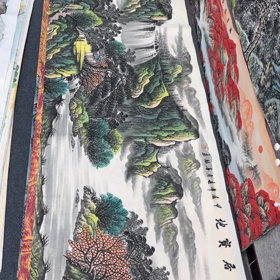 国画明月的直播间10