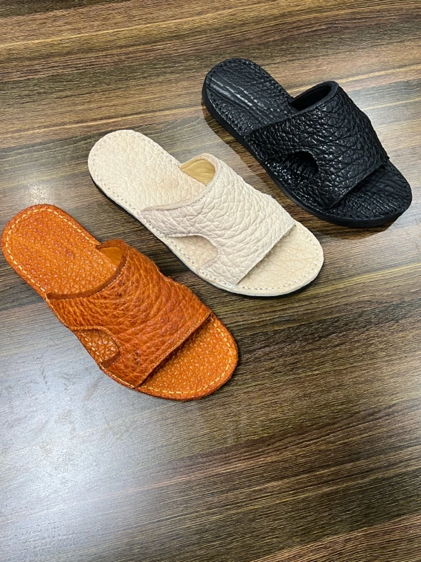 头层皮拖鞋 、夏季