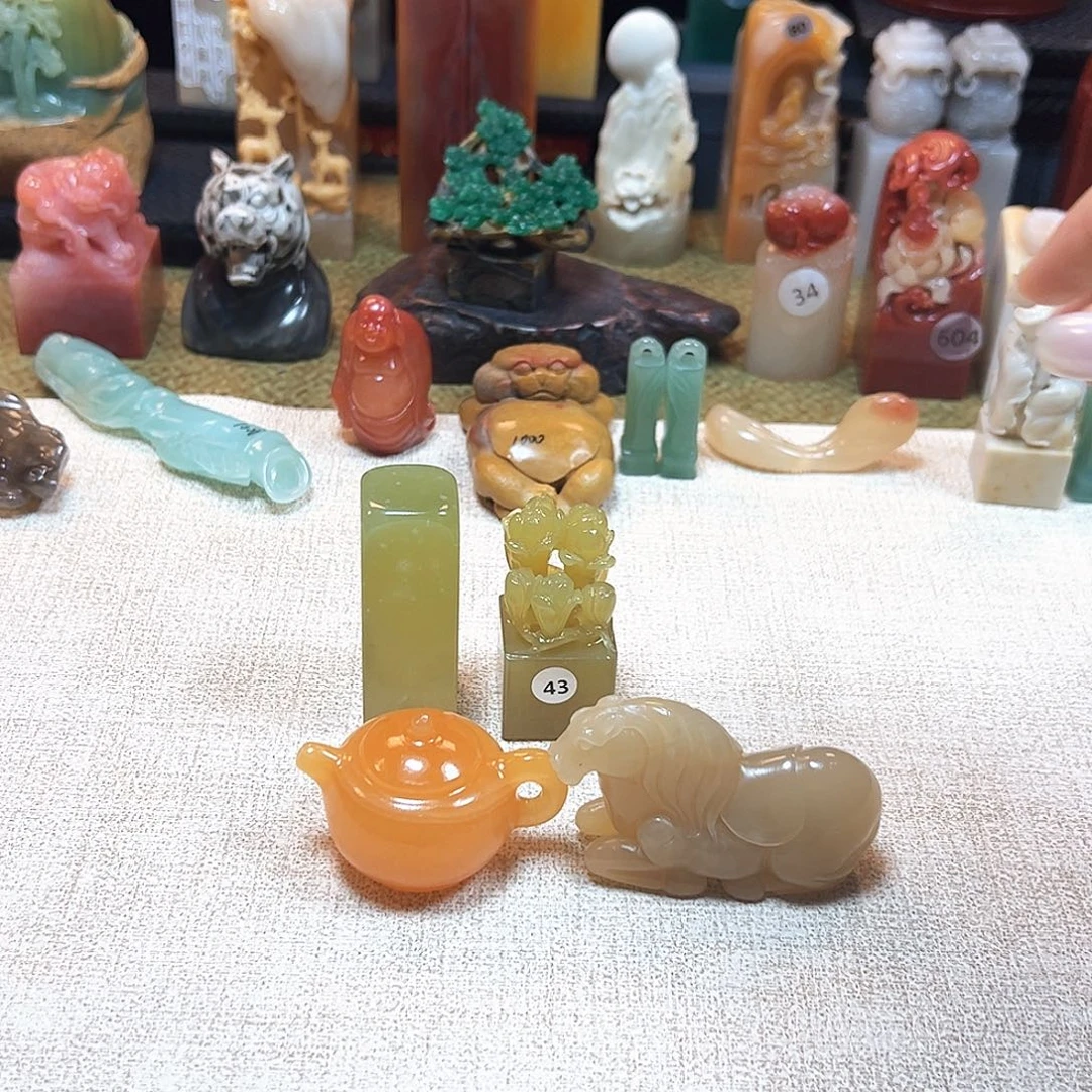 喵***喵寿山石印石寿山石雕刻