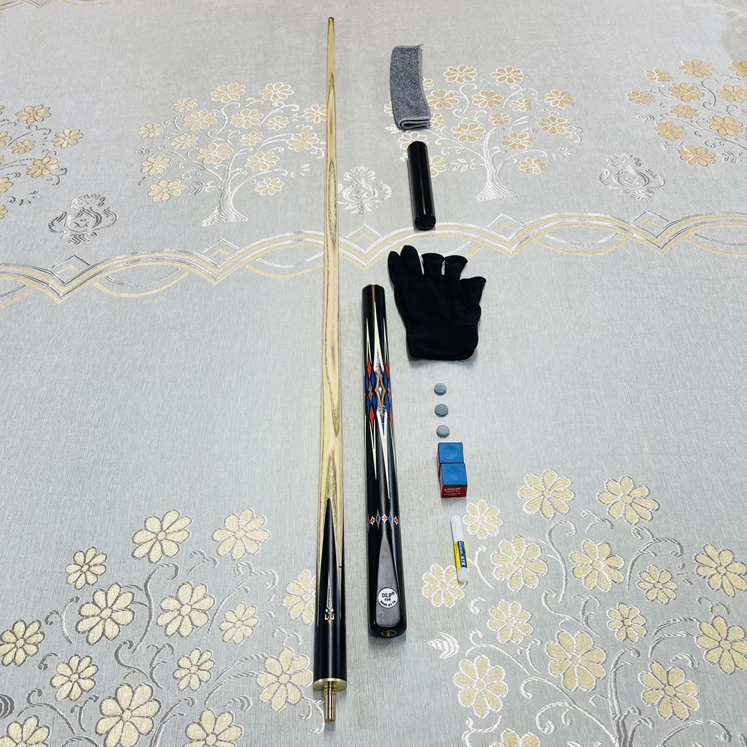 胜天雷神9台球杆小头分体美式英式手工杆正品中式斯诺克黑八推荐