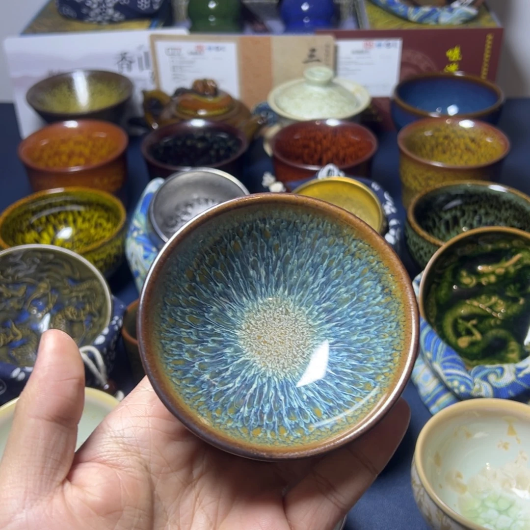 茶盏建阳建盏喝茶主人杯