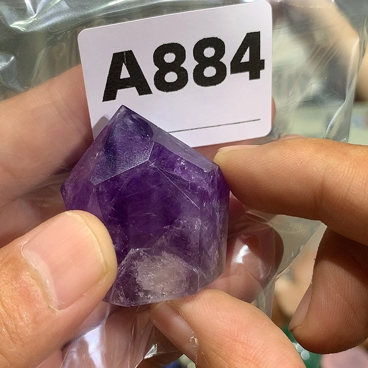 水晶珠宝半成品未镶嵌天然水晶A884