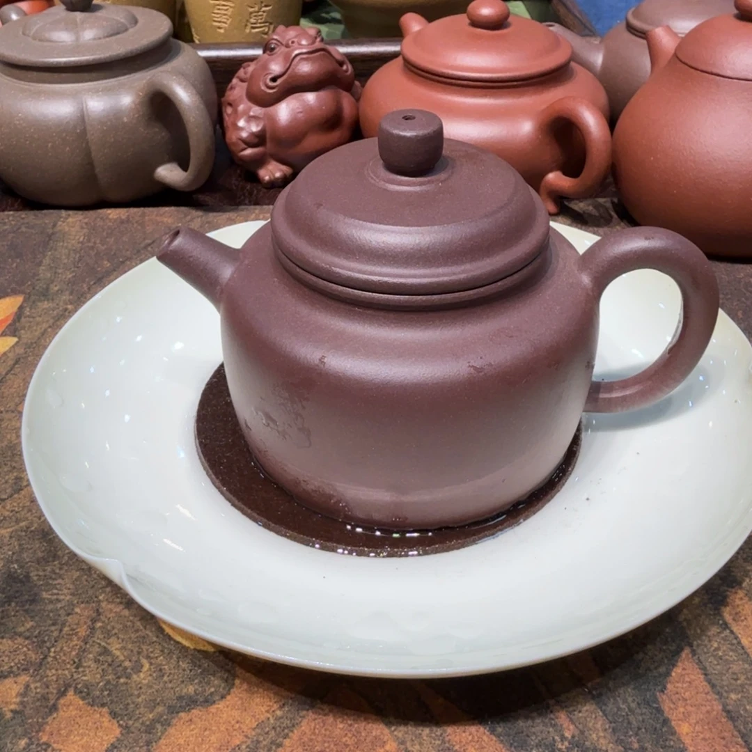 琉璃手工艺品德钟紫砂