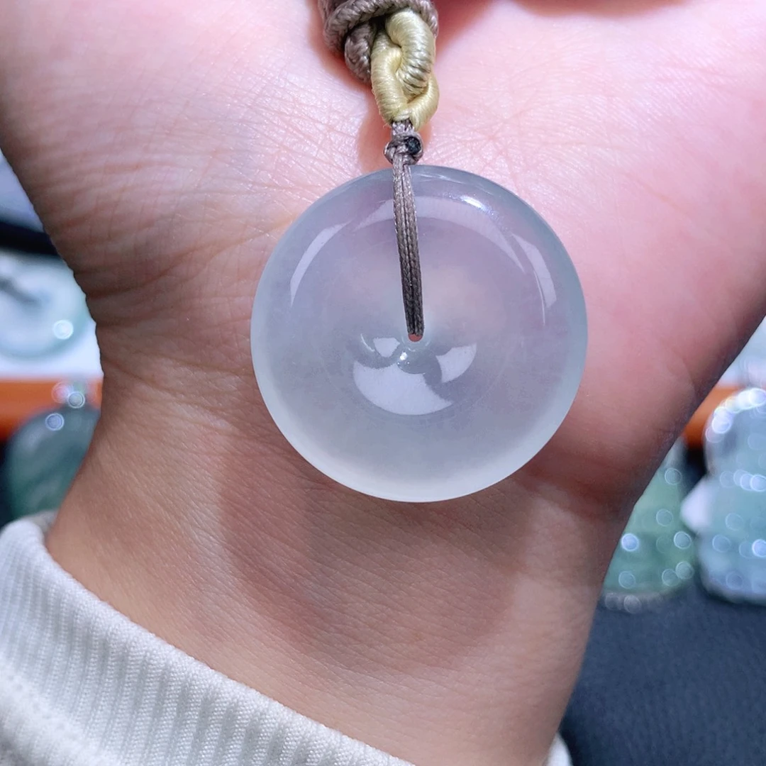 颈饰未镶嵌翡翠扣子