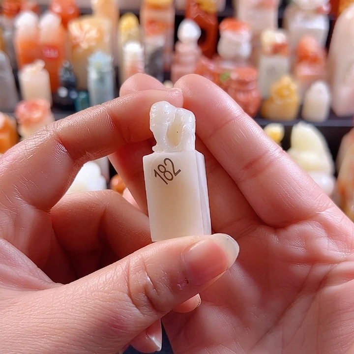 老挝石印石1.5厘米，大象