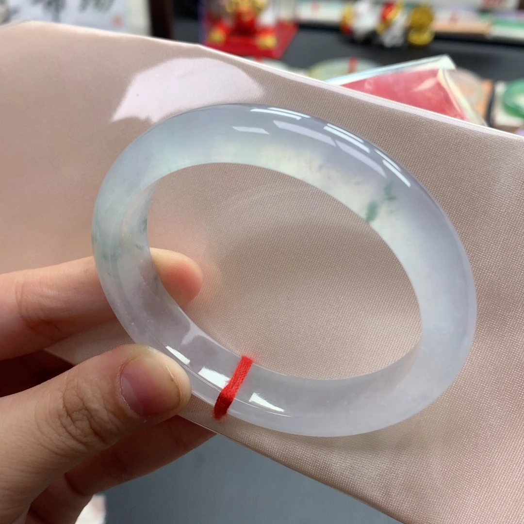 翡翠未镶嵌手镯24号