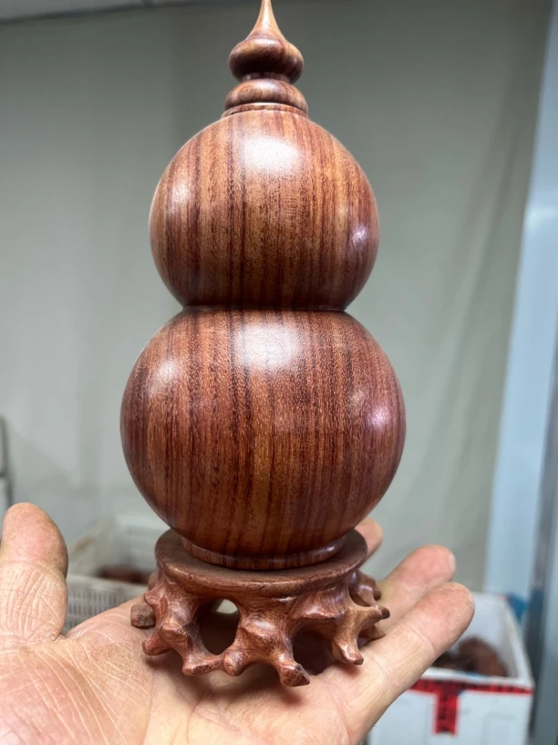 工艺品花梨木葫芦（寓意福禄）家居装饰摆件（少量库存处理）25