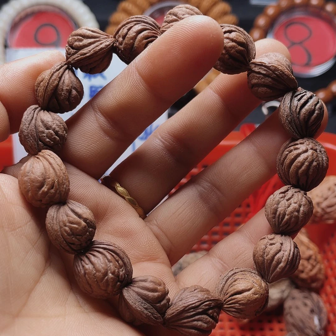 桃核手串米****…秦岭野生桃枭