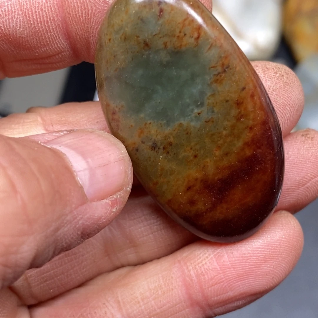 和田玉（糖玉）笔搁未镶嵌