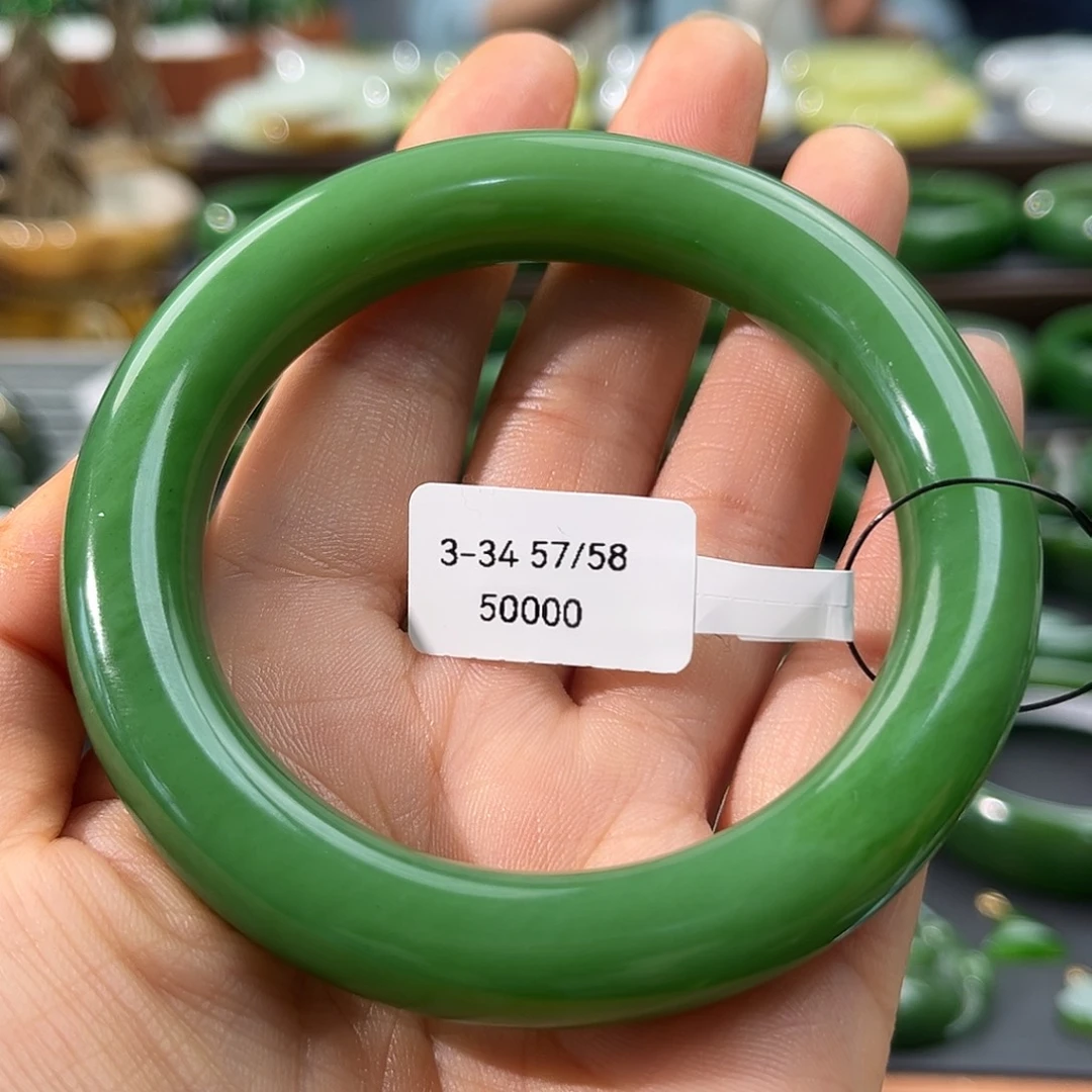 和田玉（碧玉）手镯未镶嵌