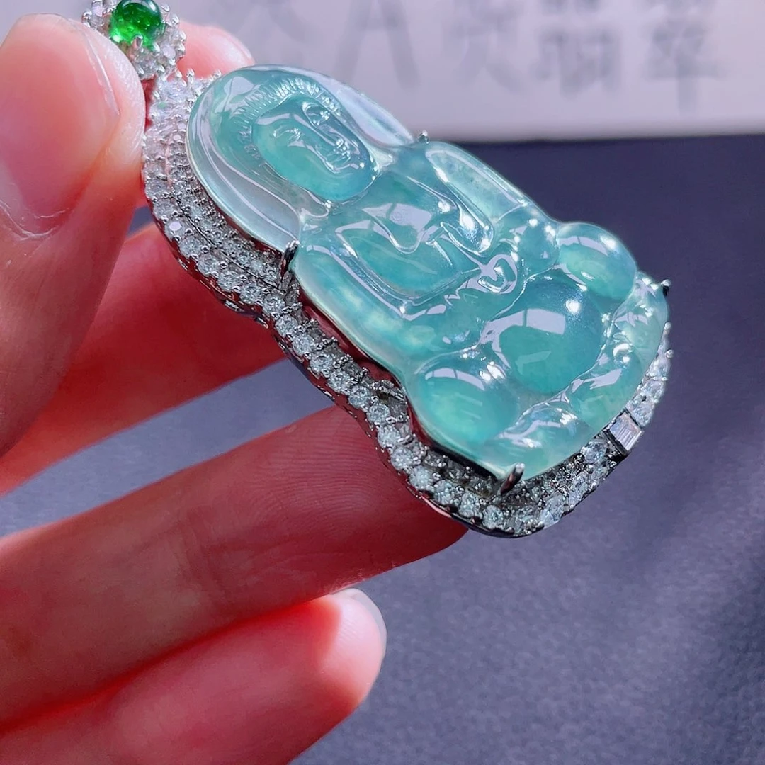 翡翠颈饰未镶嵌8888888888
