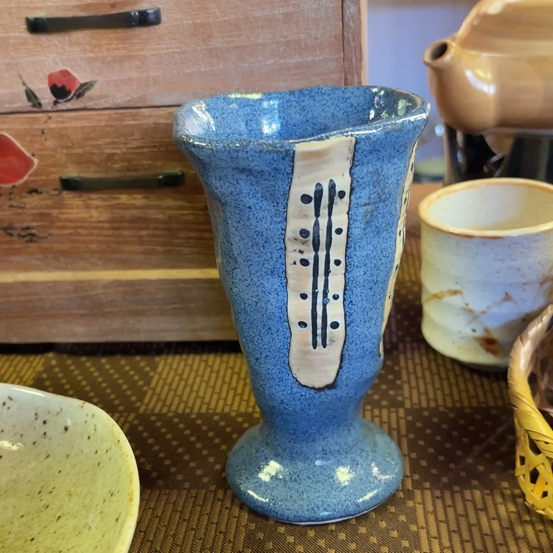 瓷片粗陶马上杯可乐杯1