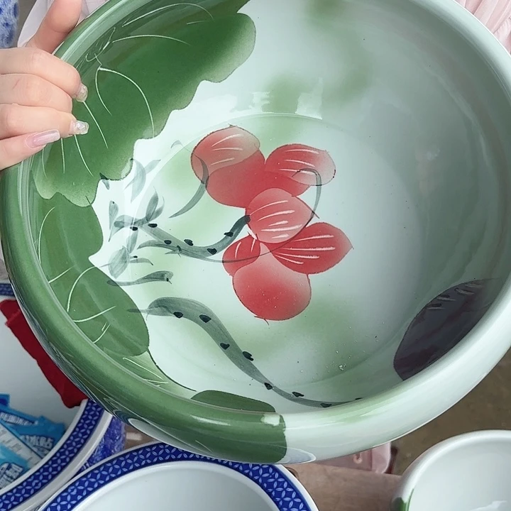 瓷片直径32厘米高15……