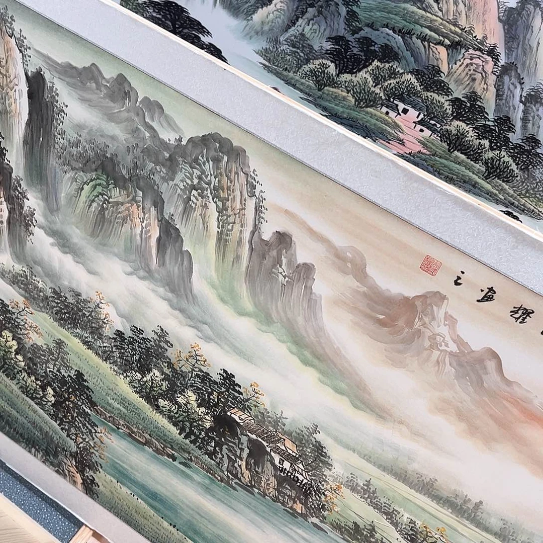 易***寒国画手绘保证假一罚万