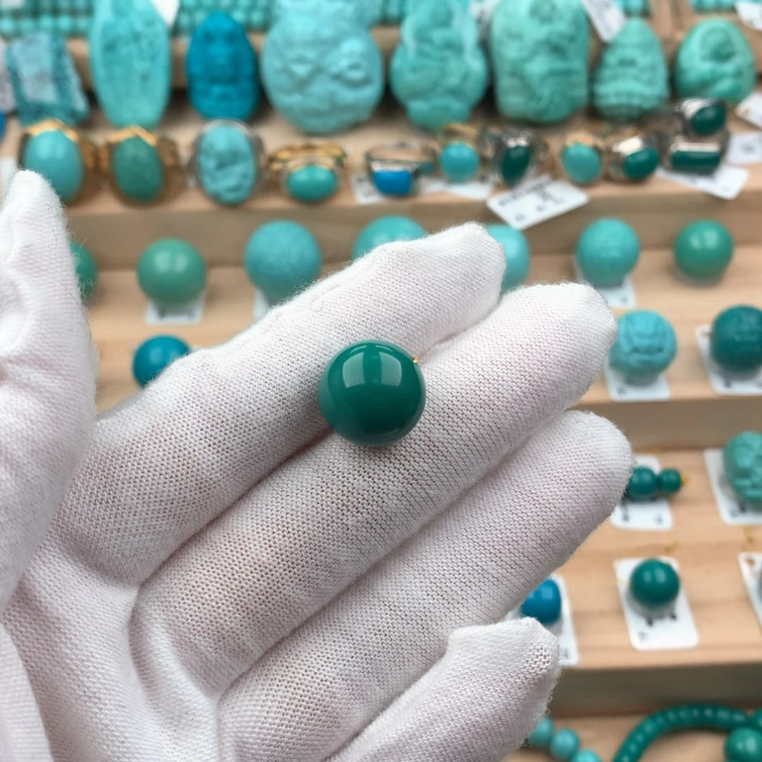 绿松石配饰未镶嵌13.5