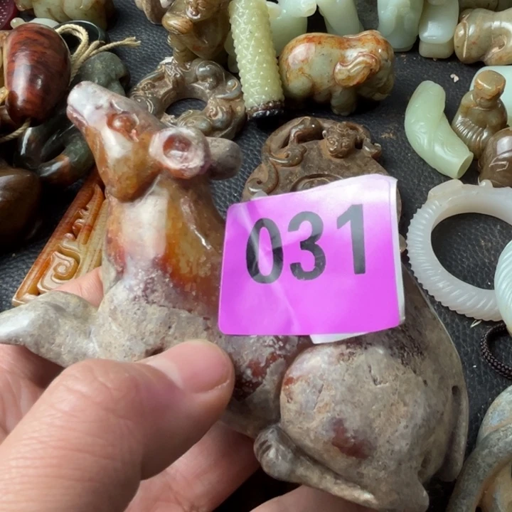 和田玉颈饰未镶嵌黄*华