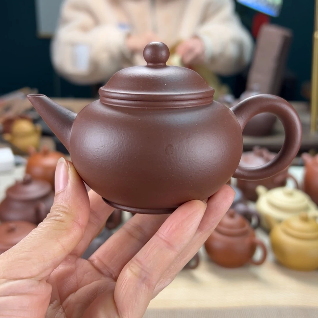 紫砂茶案手工拍打原矿