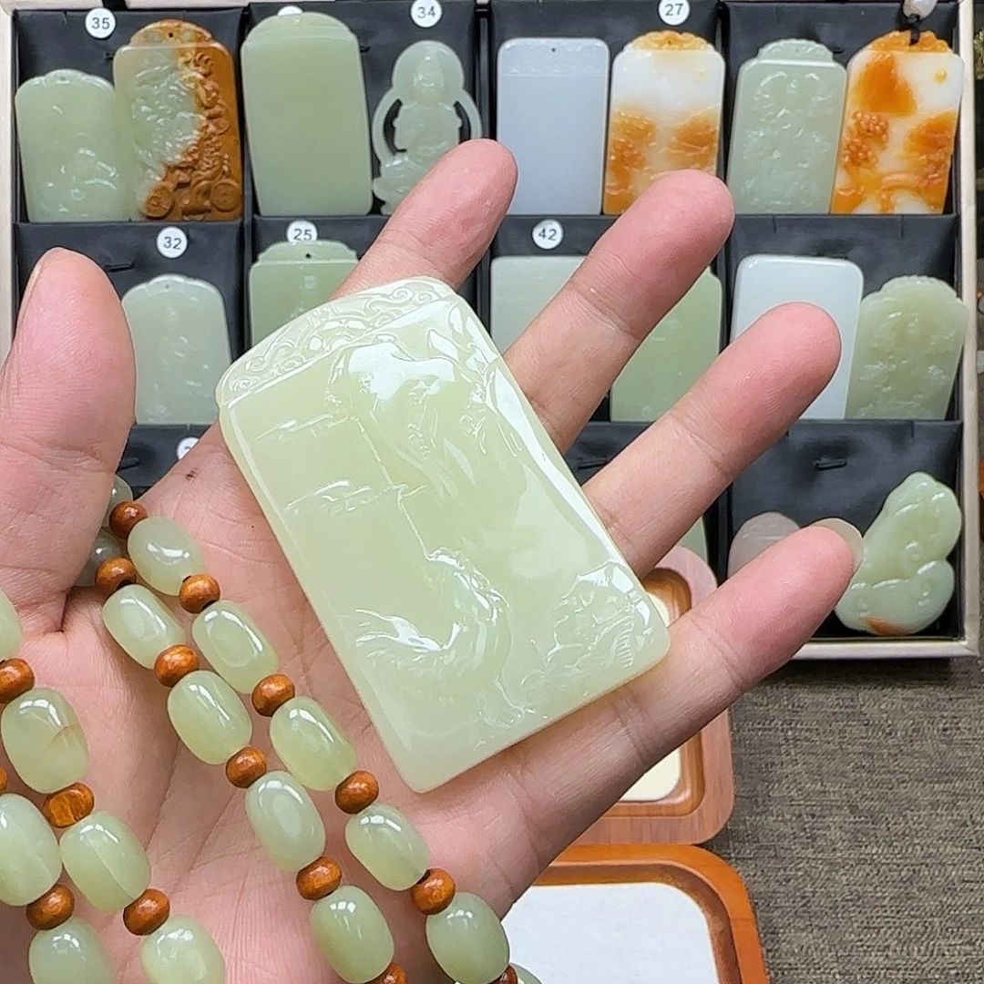 一***福昆仑山料一物一拍双面鸡