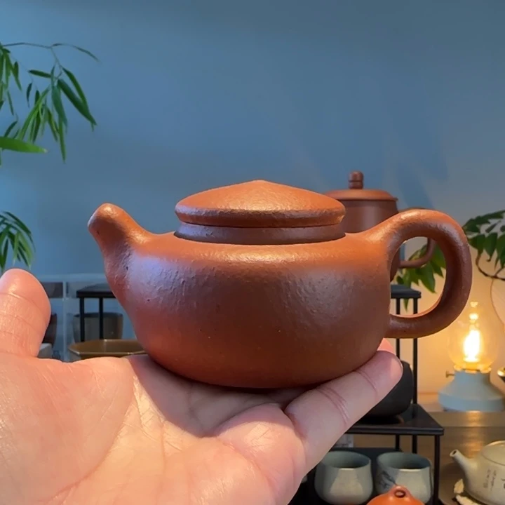 紫砂茶叶罐帽趣壶➕2019年荒野寿眉500克