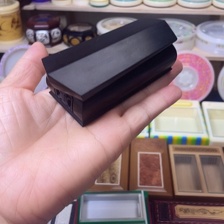 张圣林升官发财金钟竹玲盒微瑕