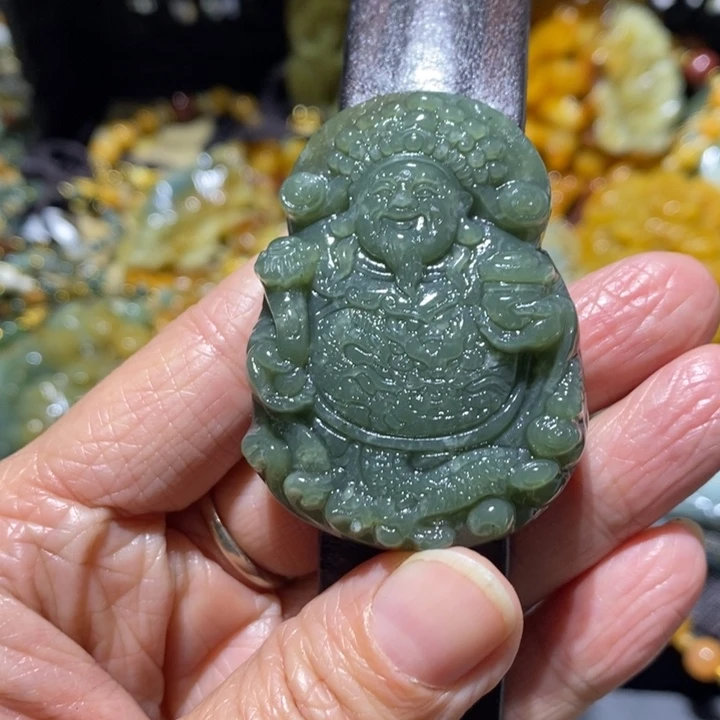 岫玉岫玉吊坠未镶嵌