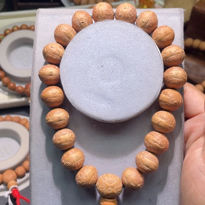 凤眼菩提吊坠手持 15 23 树王 碟桩