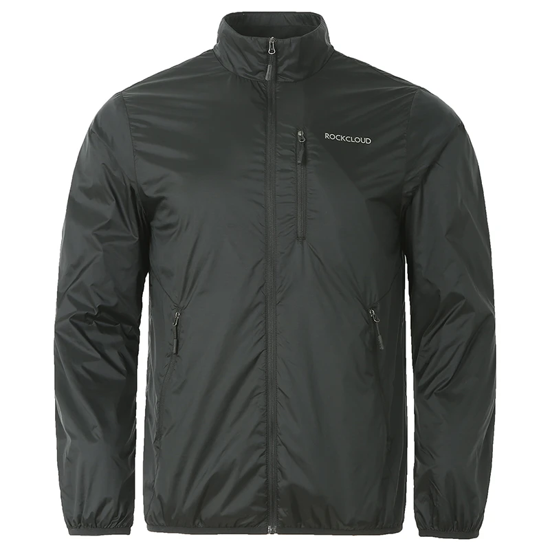 RockCloud/岩云新款四季轻薄舒适防泼水男士立领休闲神衣夹克