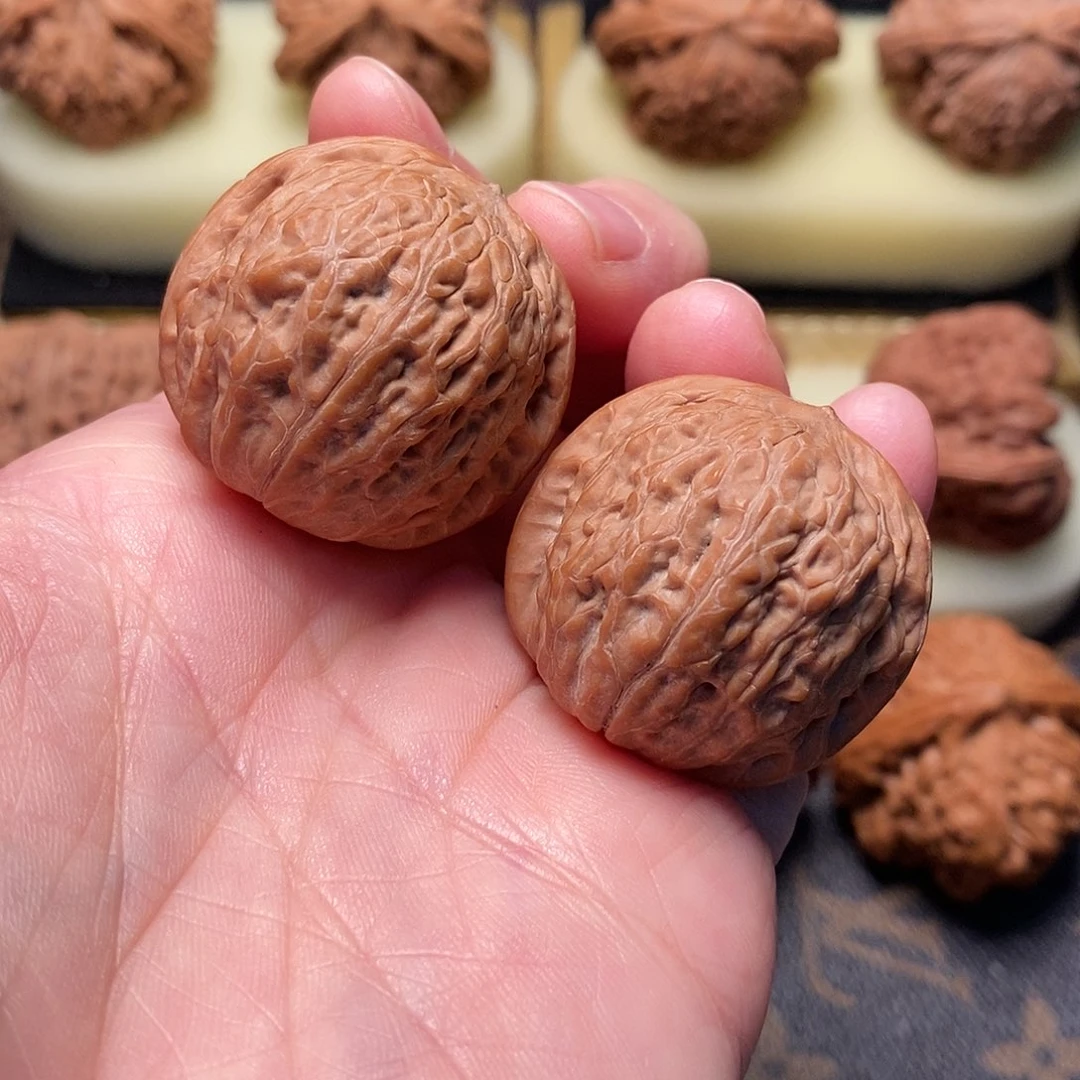 桃核把件染*全品铁锤尺寸32